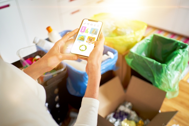 捨て方を調べる